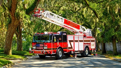 E-One Vector, camion dei vigili del fuoco full electric