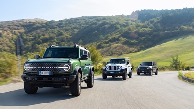 Confronto: Ford Bronco Vs Defender Vs Jeep Wrangler