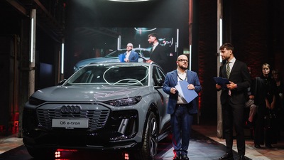 Audi Q6 e-tron, la presentazione a Roma