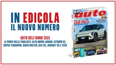 Auto, il numero di gennaio 2025 è in edicola