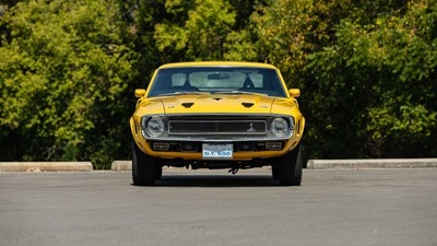 Una particolarissima Shelby GT500 Grabber Yellow è all'asta