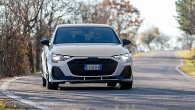 Audi A3 Sportback TFSI e su strada