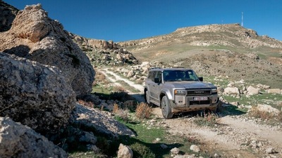Nuovo Toyota Land Cruiser 2025, la prova