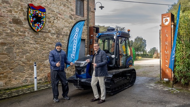 Luciano Spalletti sceglie il trattore Landini Trekker4