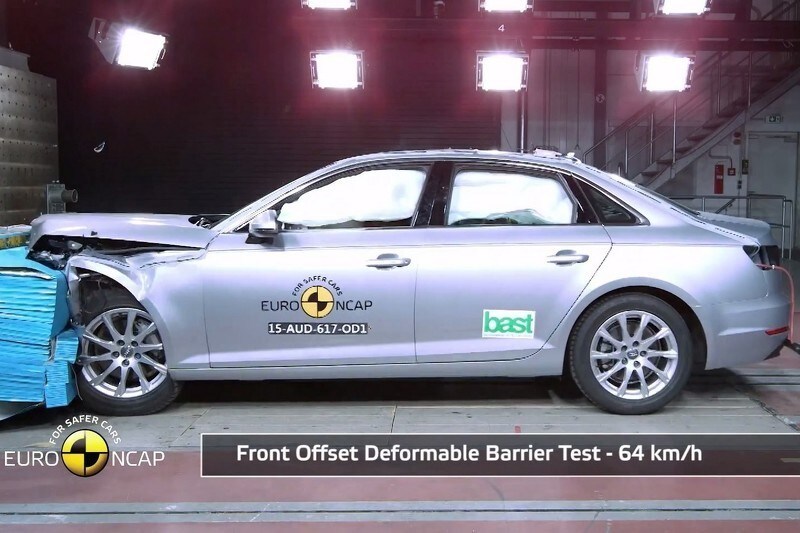 Crash test EuroNCAP per Audi A4, Honda HRV e Jazz e VW Caddy Auto.it