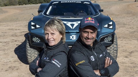 Cupra: nel 2022 con Jutta Kleinschmidt e Nasser Al-Attiyah, per l'Extreme E
