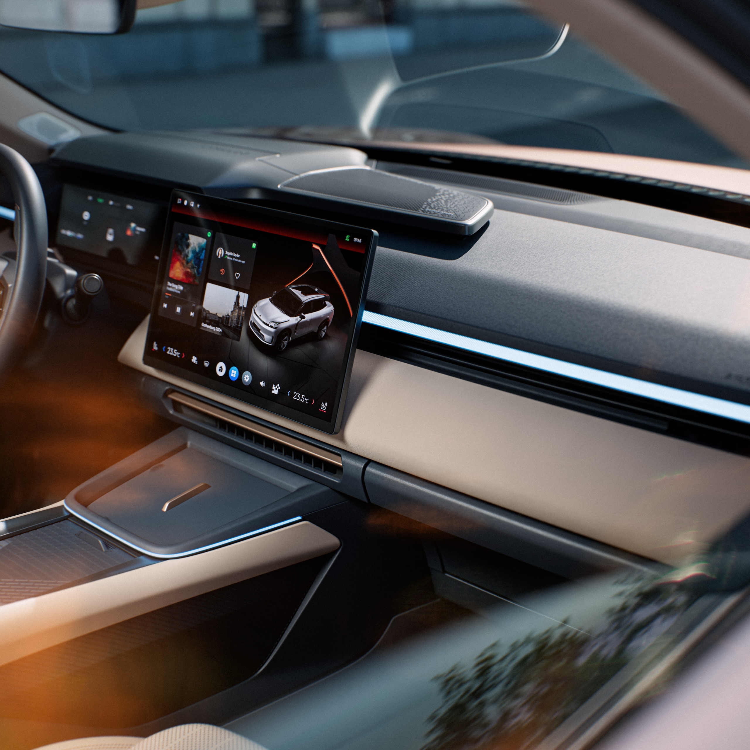 Le foto della Lynk & Co 08, Suv ibrido plug-in da 200 km di autonomia