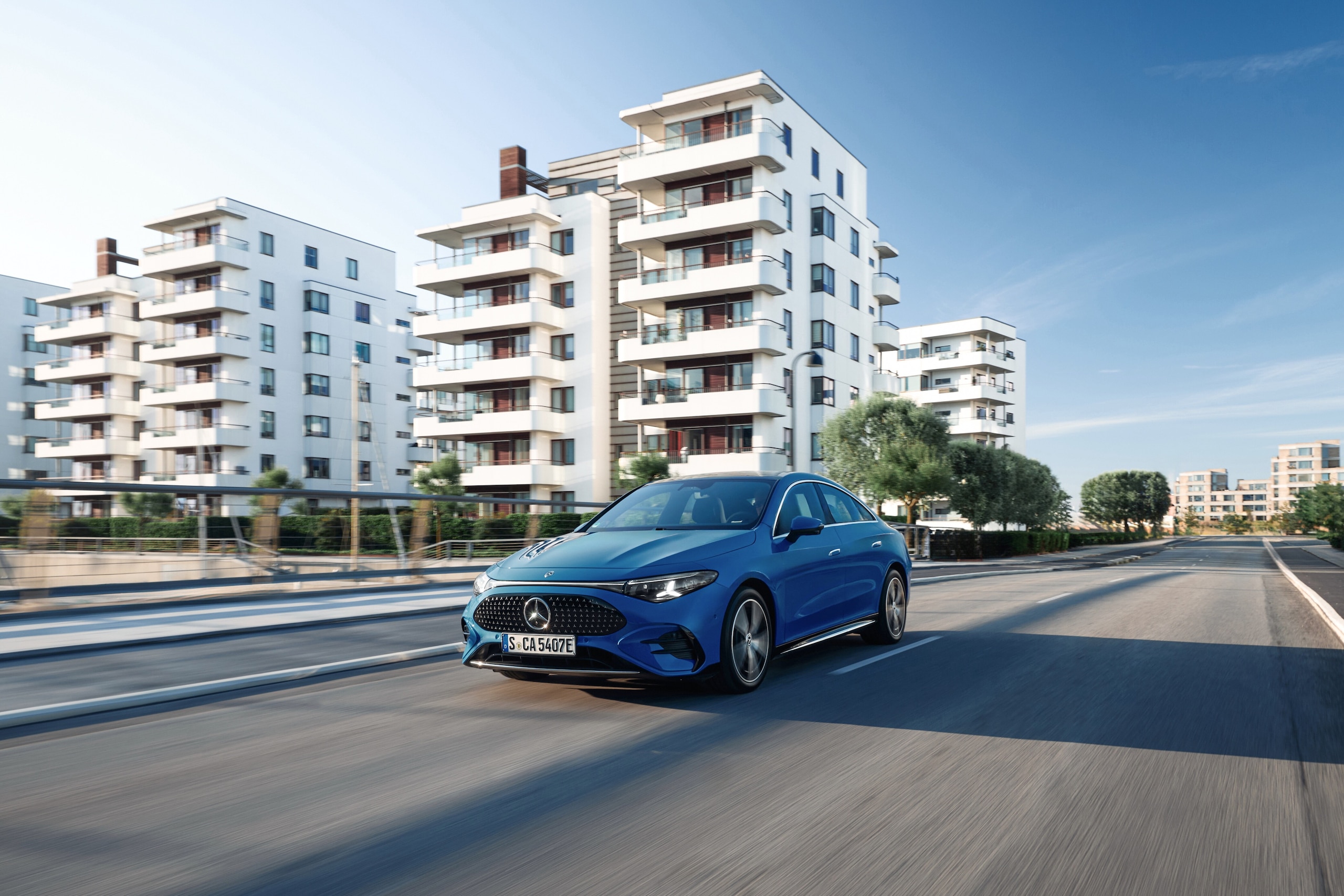 Mercedes CLA, le foto del test