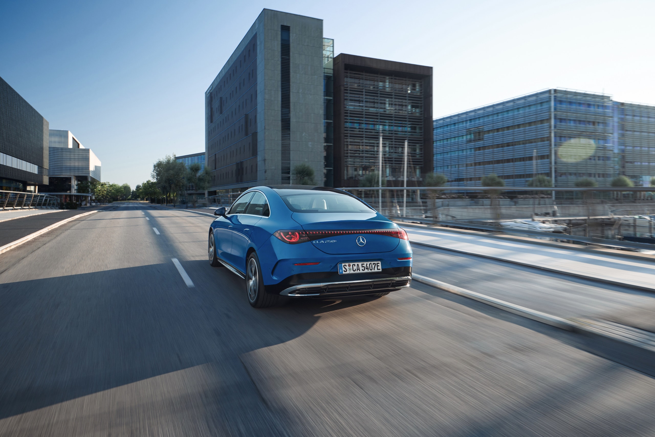 Mercedes CLA, le foto del test