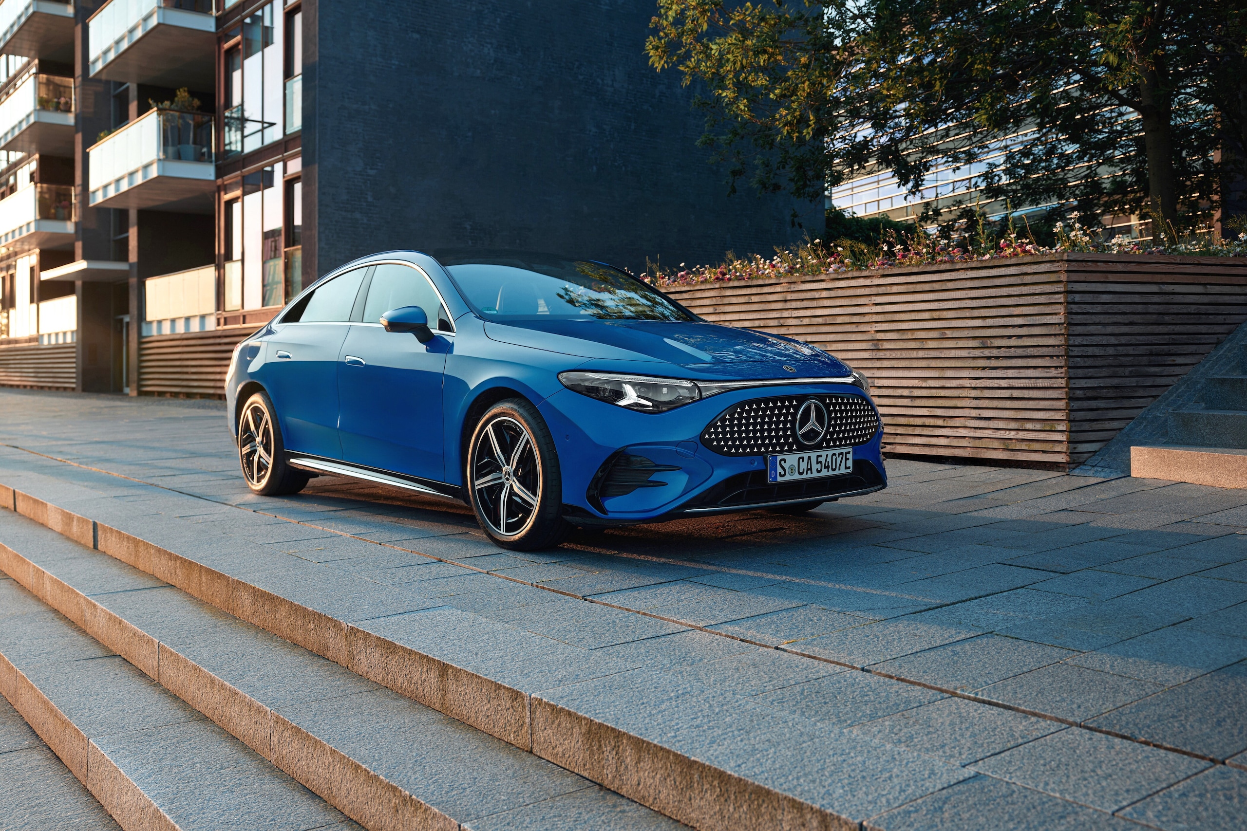 Mercedes CLA, le foto del test