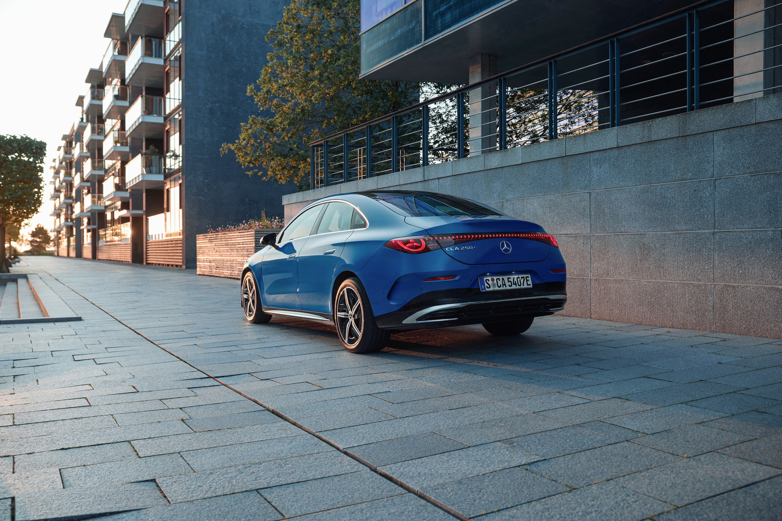Mercedes CLA, le foto del test