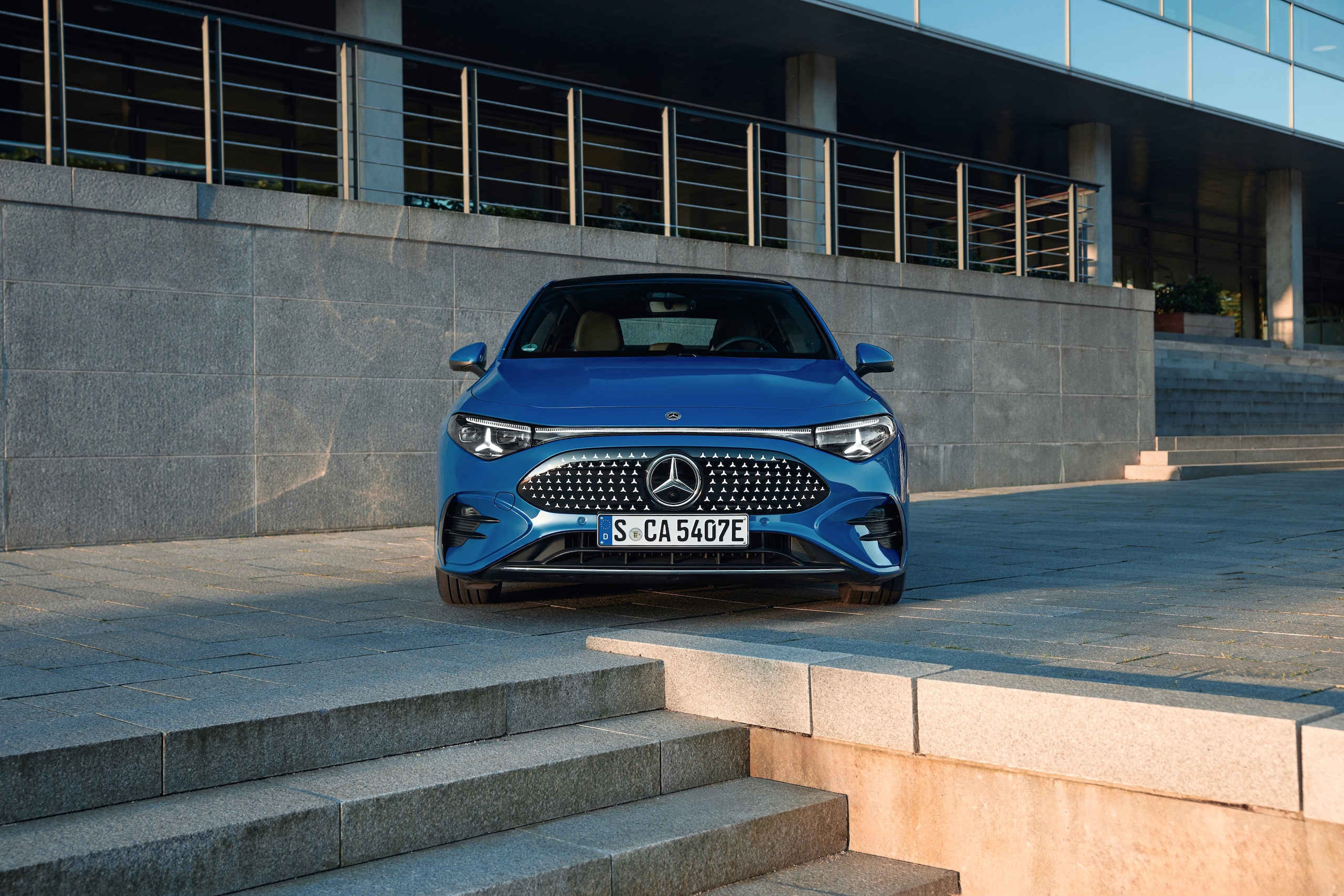 Mercedes CLA, le foto del test