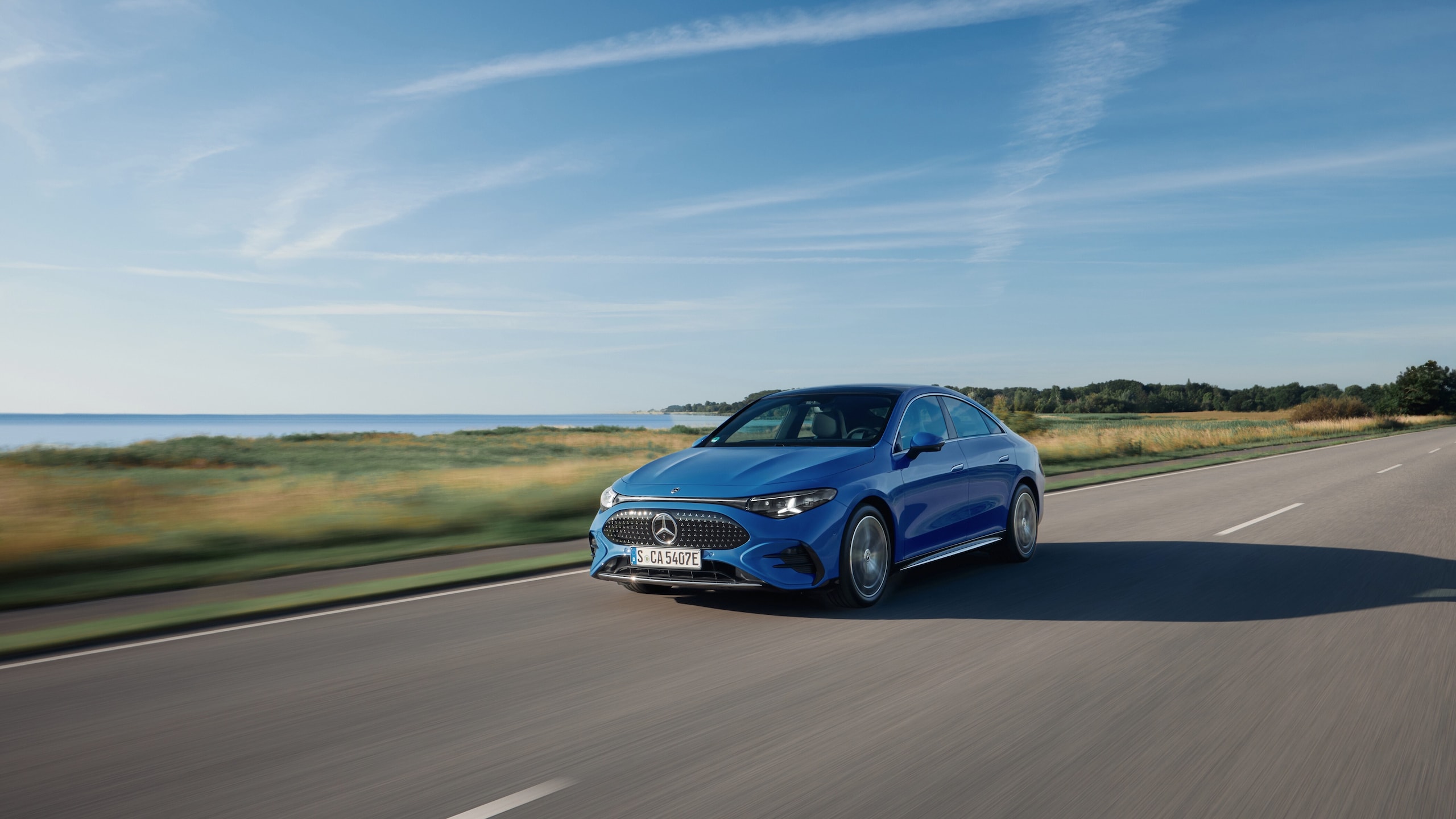 Mercedes CLA, le foto del test