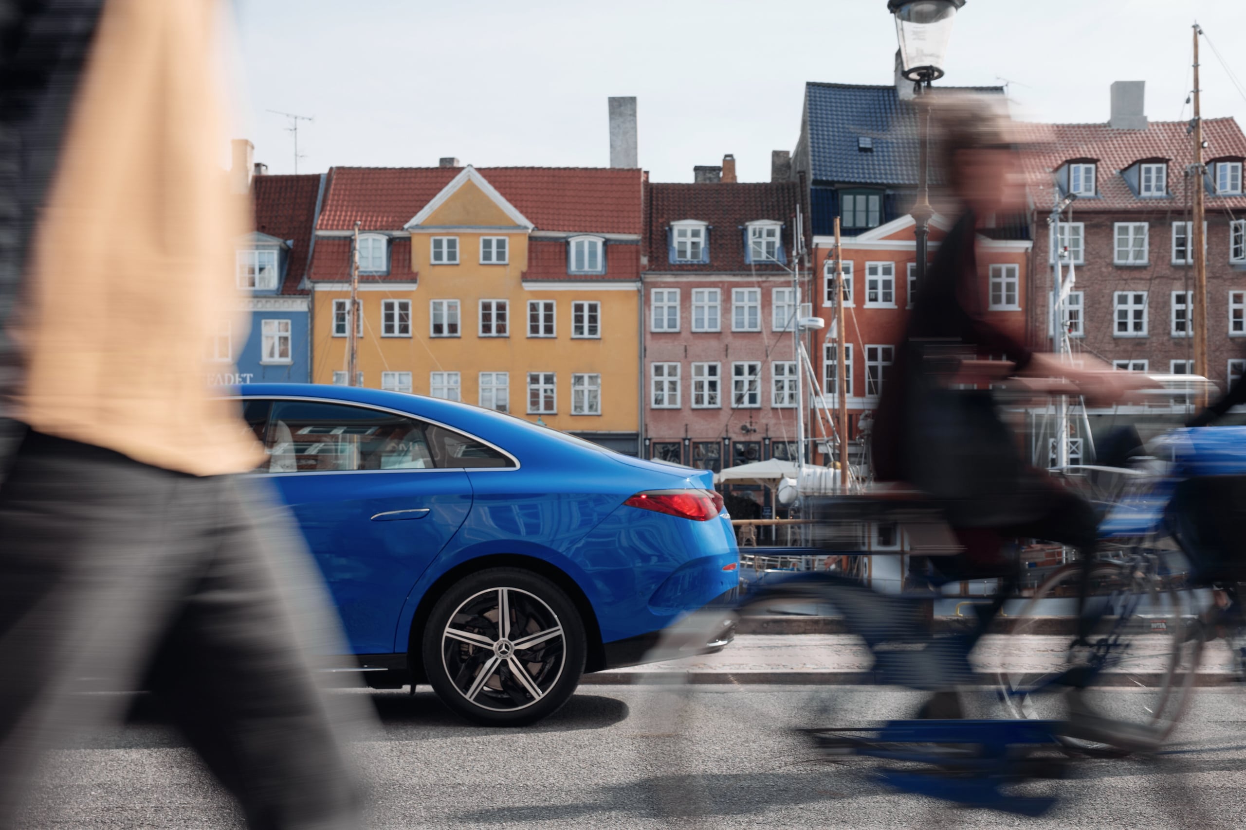 Mercedes CLA, le foto del test
