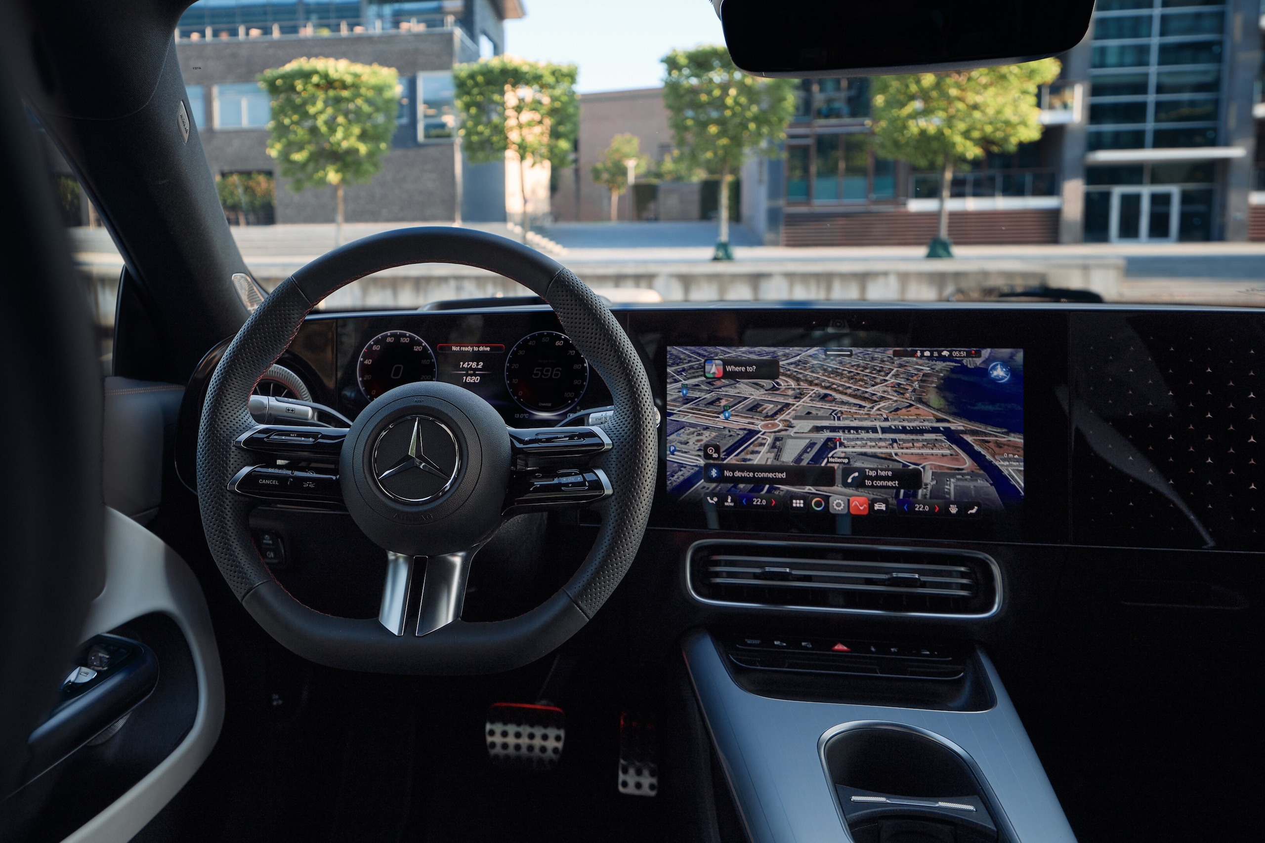 Mercedes CLA, le foto del test