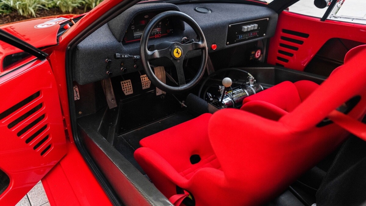 Ferrari F40 LM Michelotto all'asta