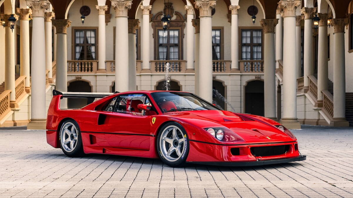 Ferrari F40 LM Michelotto all'asta