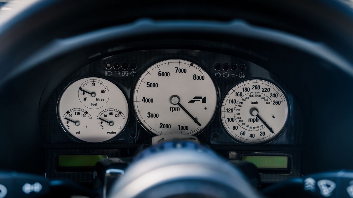 McLaren F1 1995, all'asta un esemplare raro 