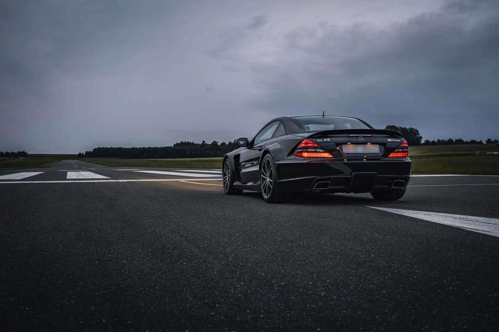 La Mercedes SL 65 AMG Black Series appartenuta a Toto Wolff è in vendita