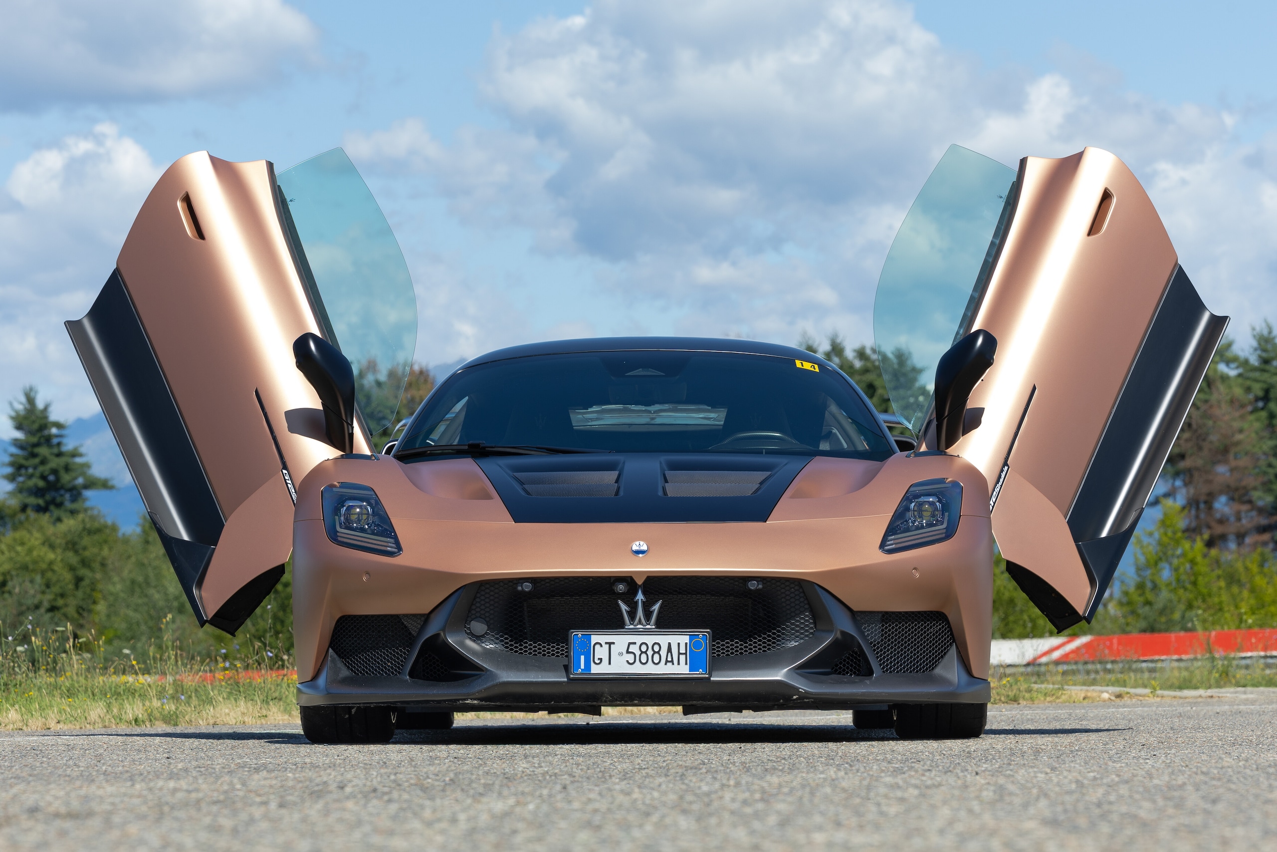 Maserati GT2 Stradale, le foto della prova