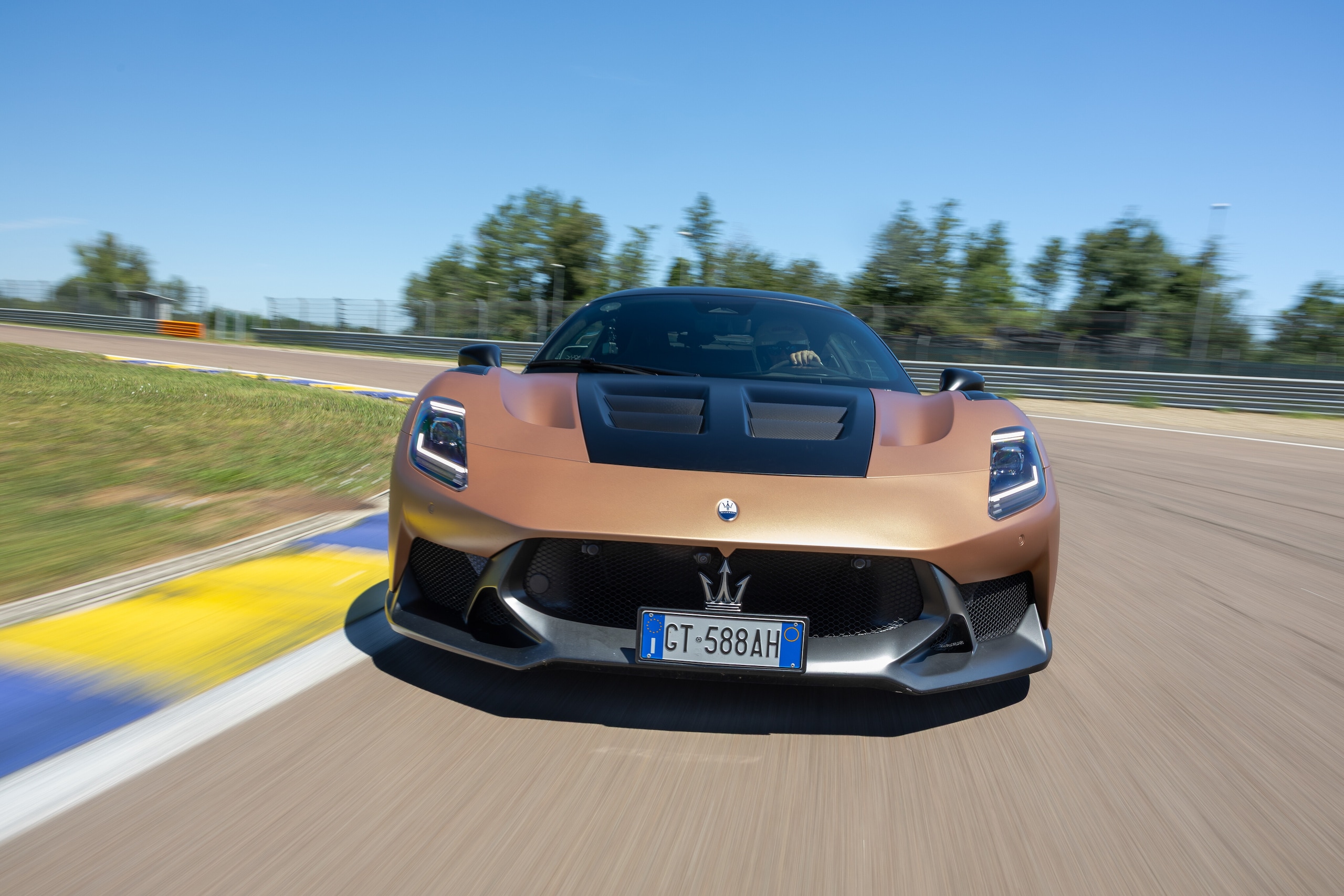 Maserati GT2 Stradale, le foto della prova