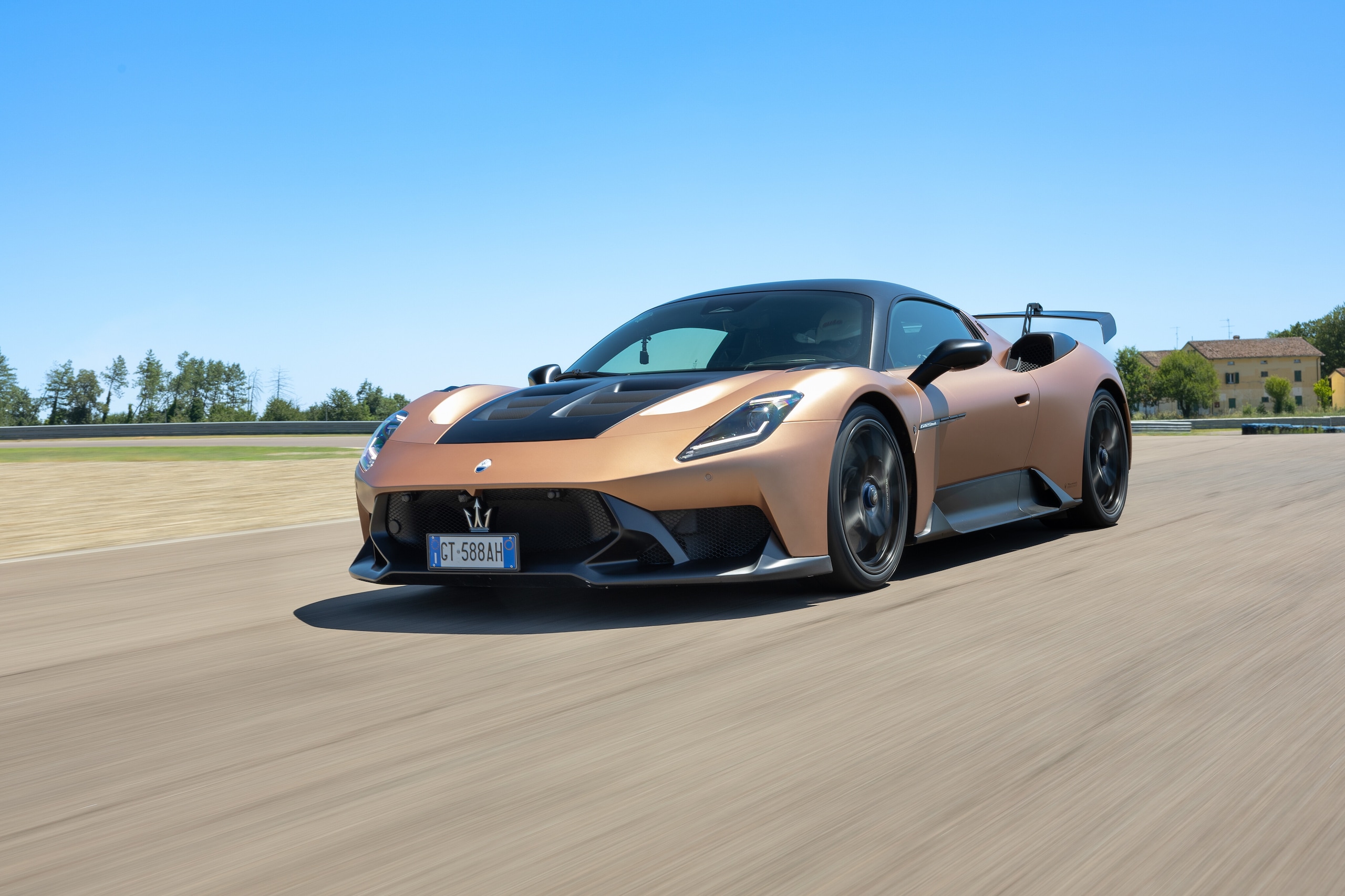 Maserati GT2 Stradale, le foto della prova