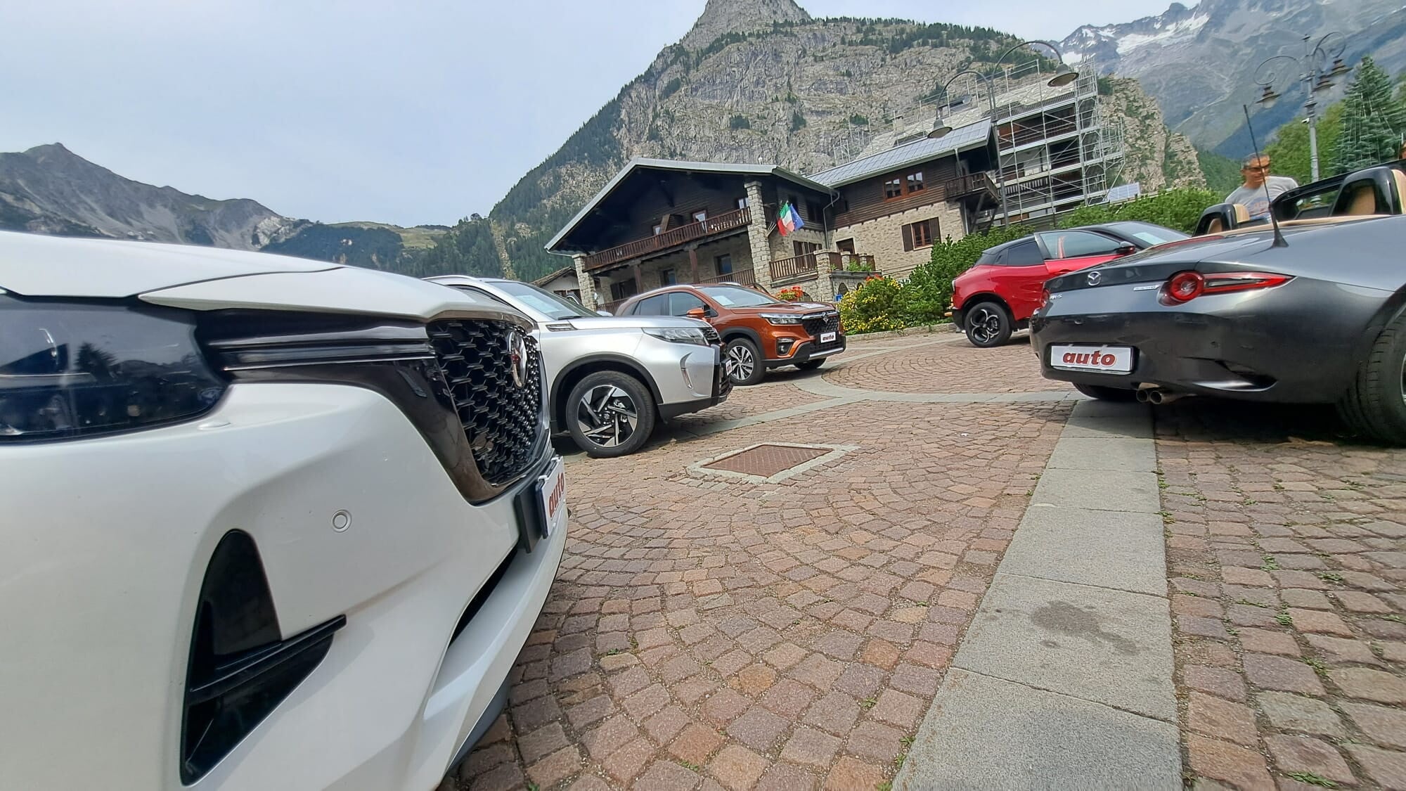 Auto Roadshow Mountain 2025, i test drive a Courmayeur