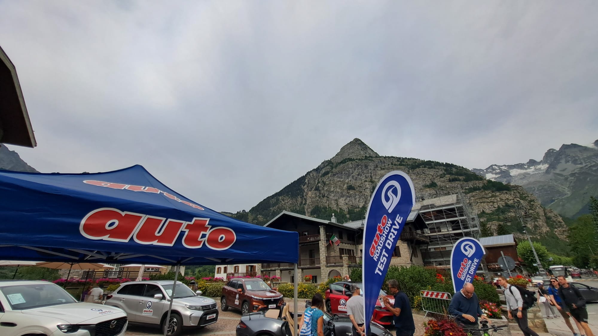 Auto Roadshow Mountain 2025, i test drive a Courmayeur