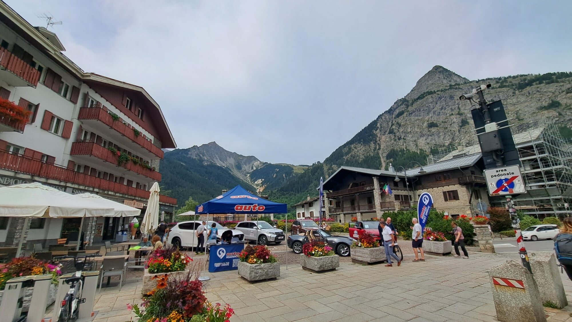 Auto Roadshow Mountain 2025, i test drive a Courmayeur