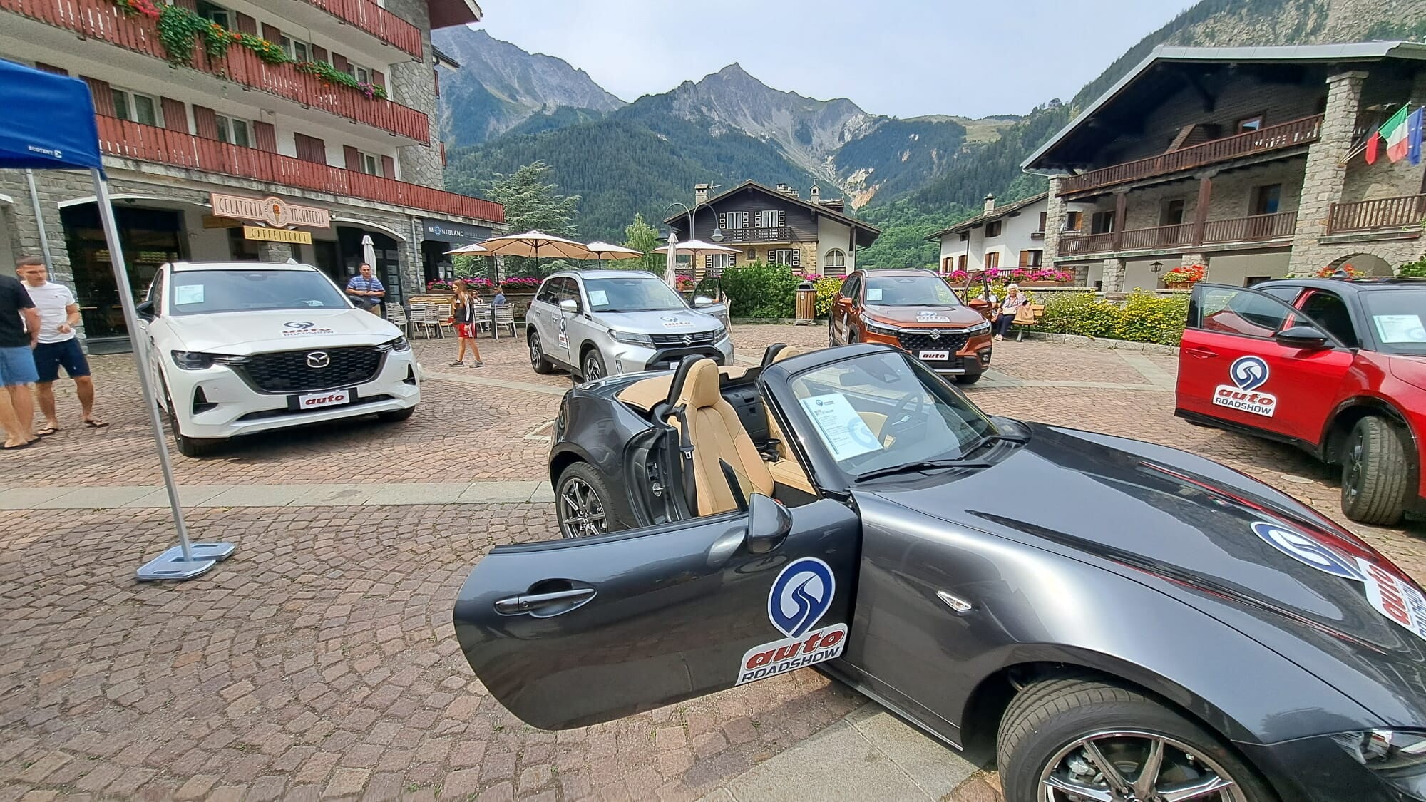 Auto Roadshow Mountain 2025, i test drive a Courmayeur