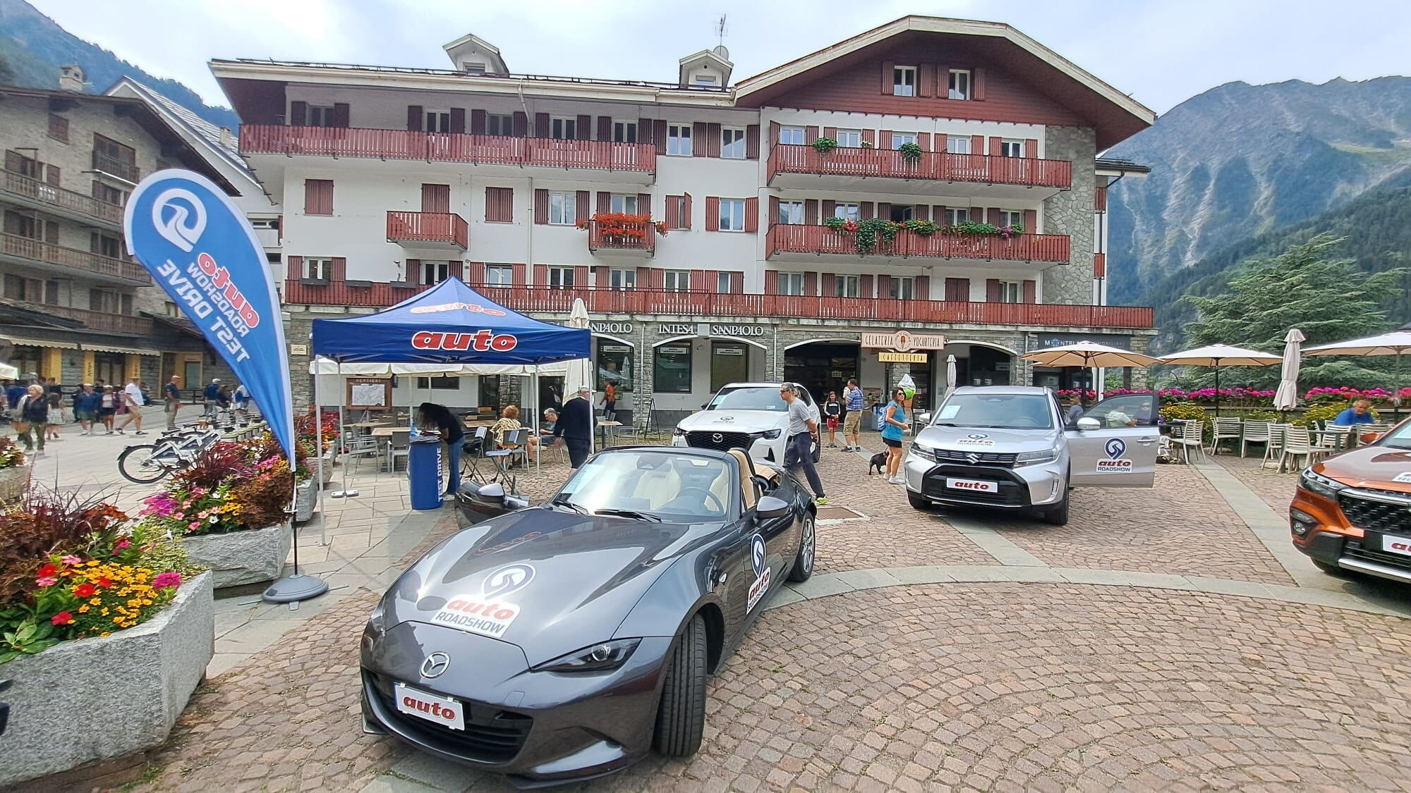 Auto Roadshow Mountain 2025, i test drive a Courmayeur