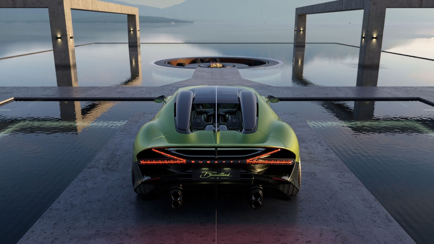 Bugatti Brouillard, esclusiva One-Off da 1.600 cv