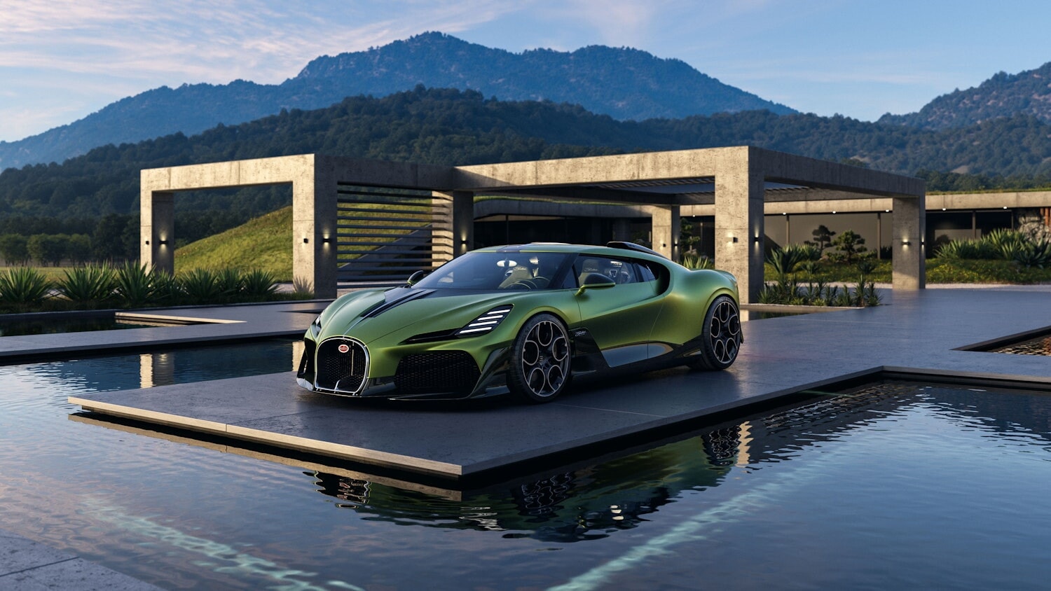 Bugatti Brouillard, esclusiva One-Off da 1.600 cv