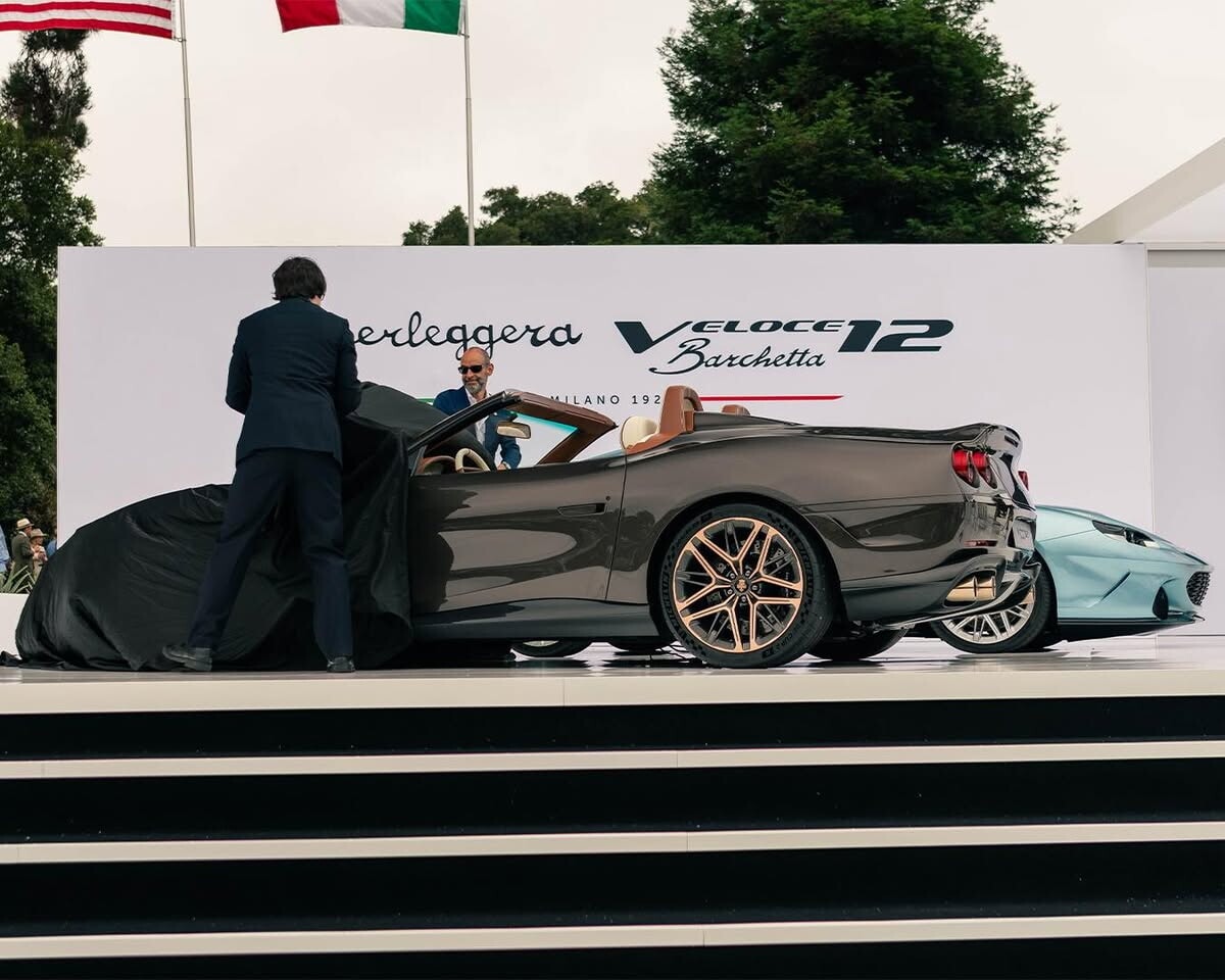 Touring Superleggera Veloce12 Barchetta