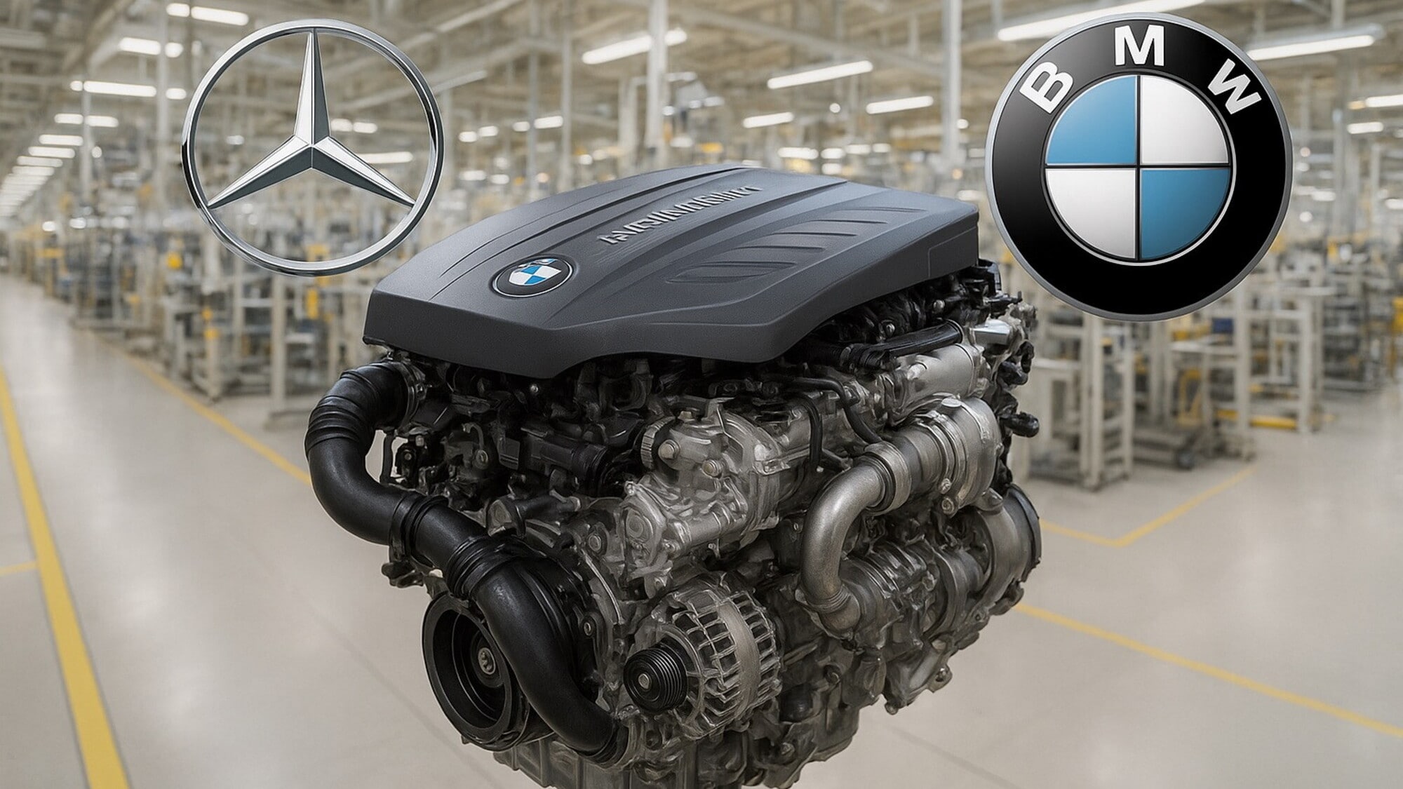 Clamoroso, Mercedes adotta motori BMW per arginare l'avanzata cinese?