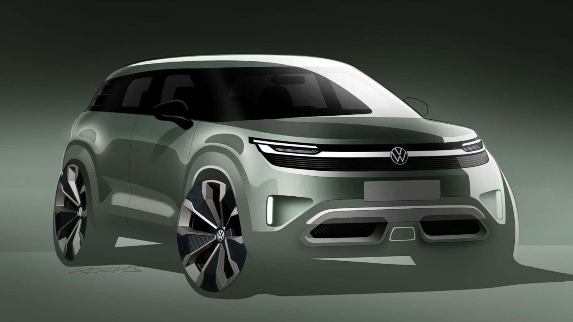 Volkswagen, anteprima dell'alter ego elettrico di T-Cross