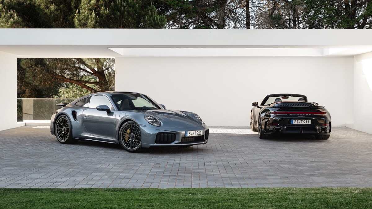 Nuova Porsche 911 Turbo S ibrida