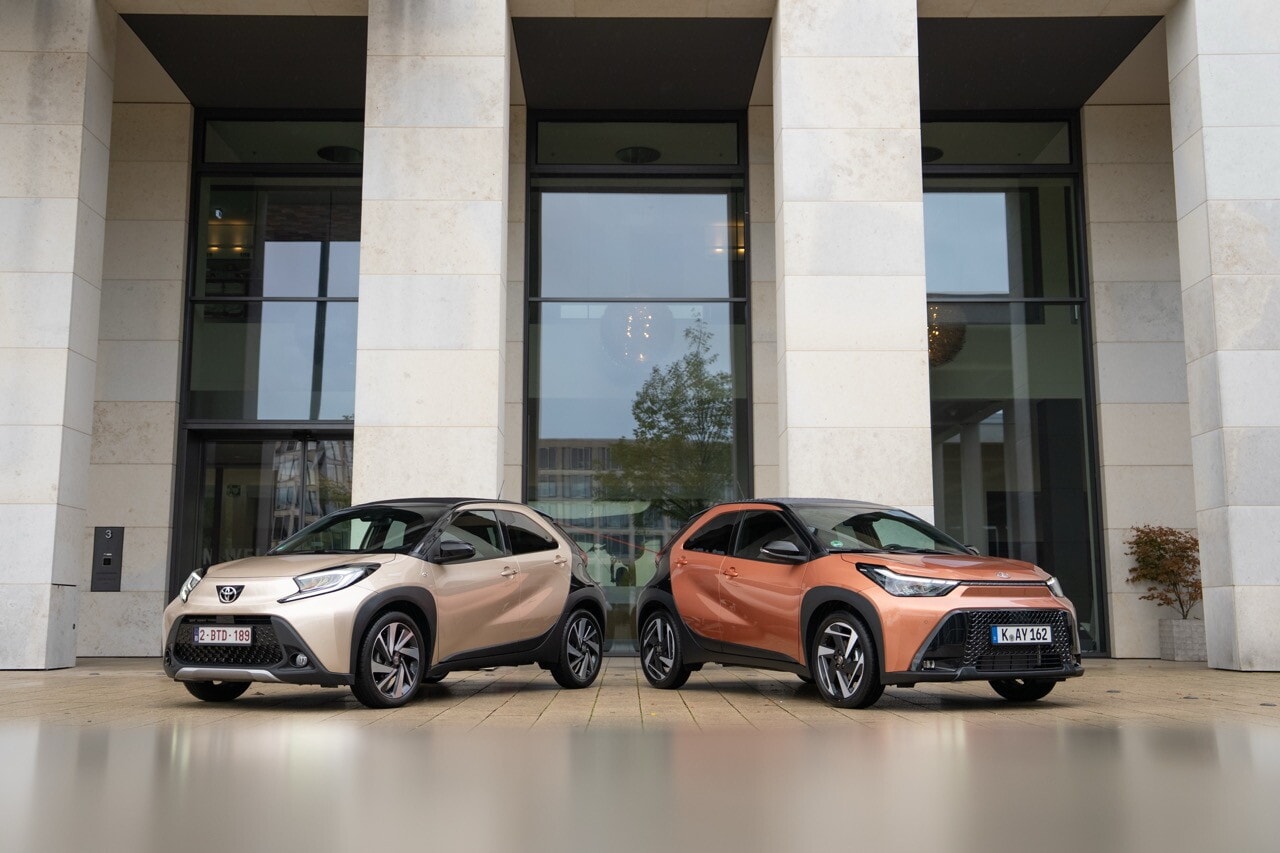 Toyota Aygo X, la full hybrid su strada