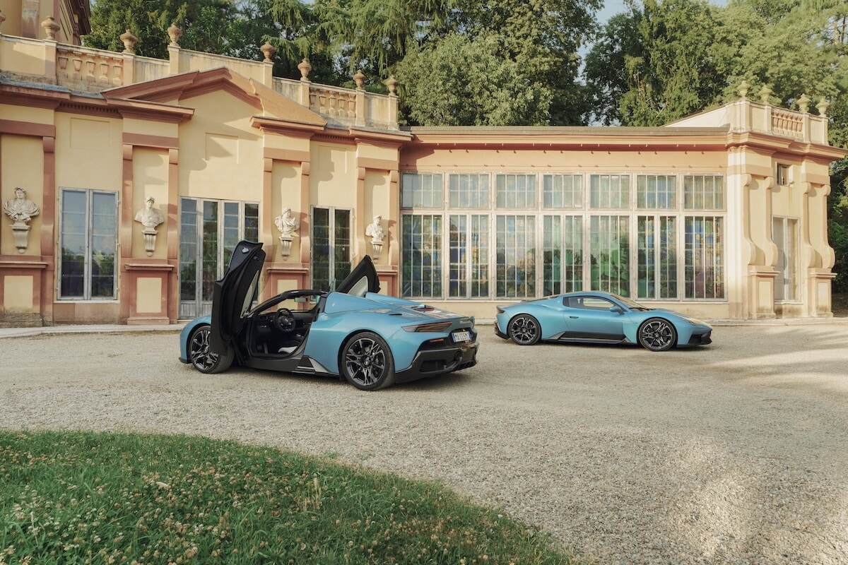 Maserati MCPura e MCPura Cielo su strada