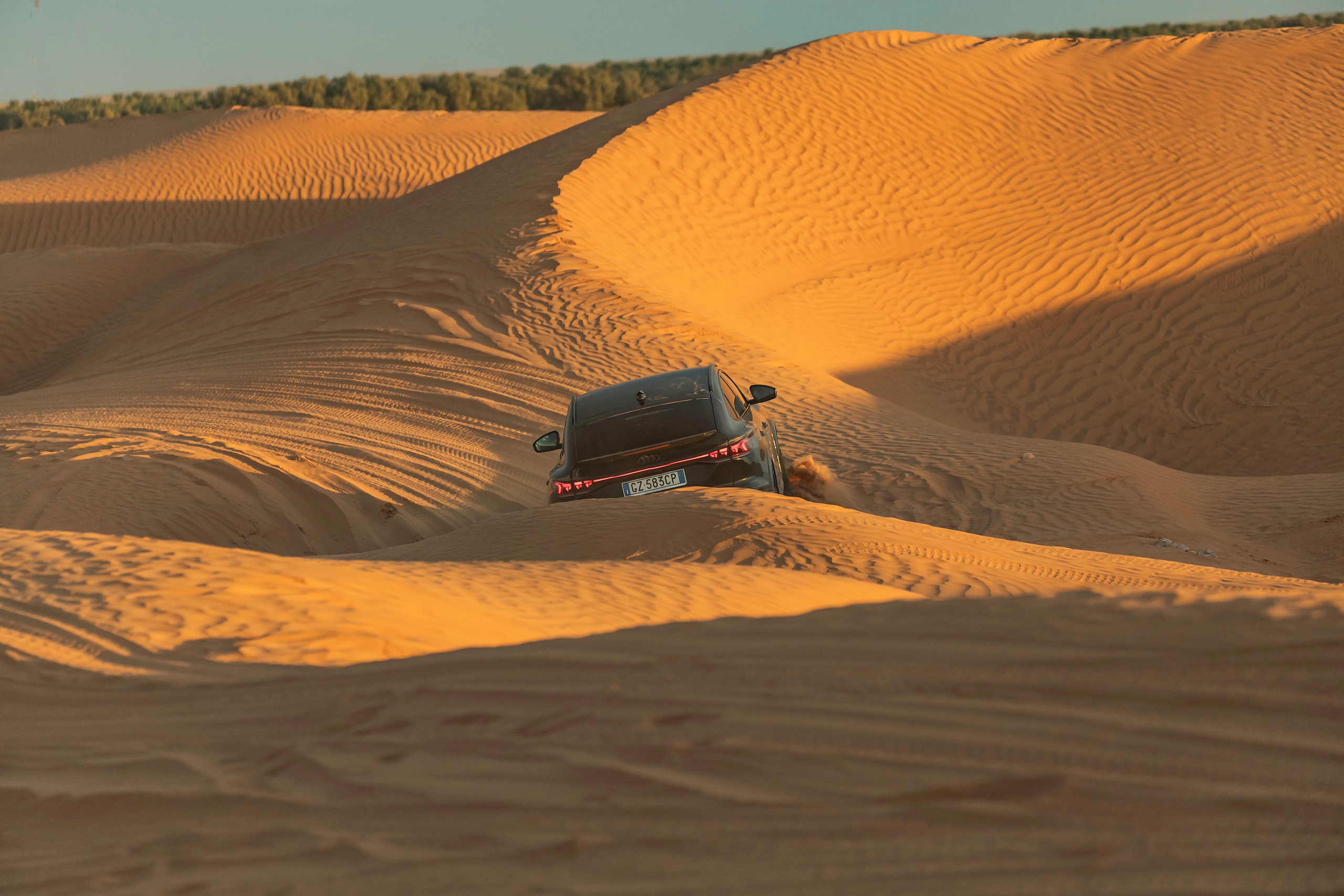 Audi SQ6, sfida al deserto 