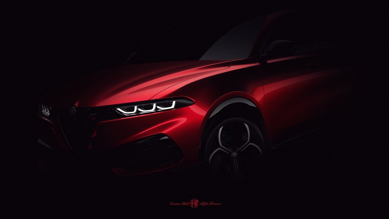 Alfa Romeo Tonale facelift su strada