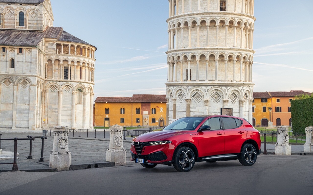 Alfa Romeo Tonale facelift su strada