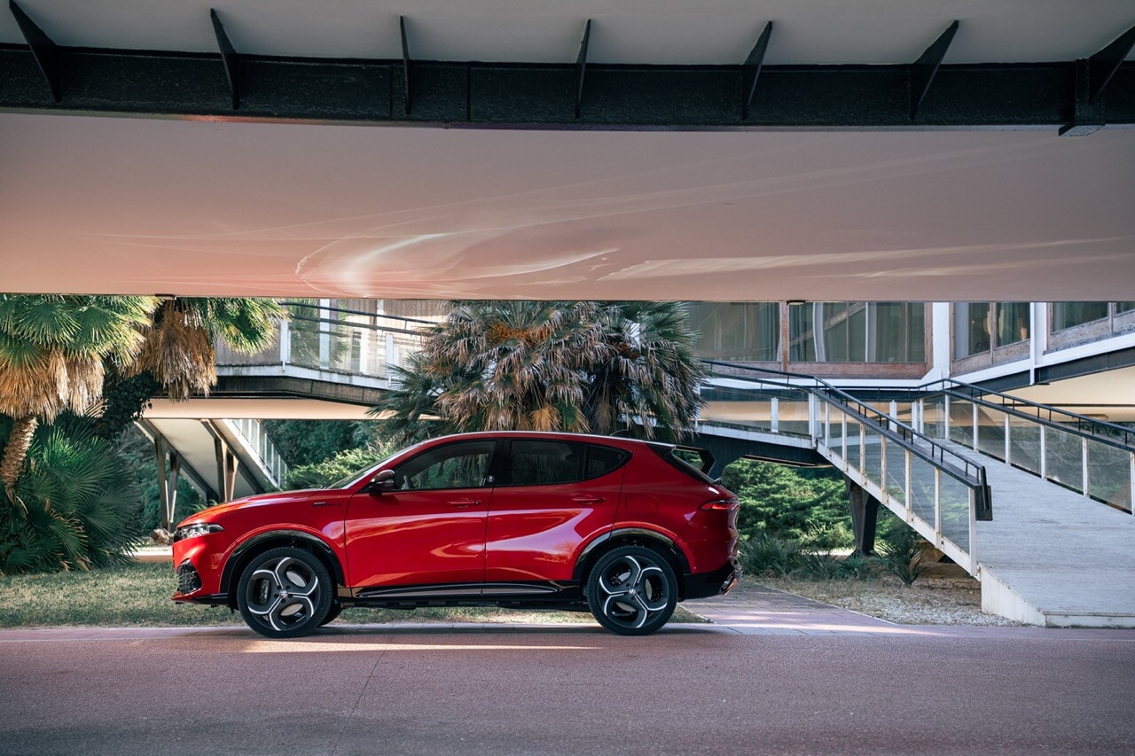 Alfa Romeo Tonale facelift su strada
