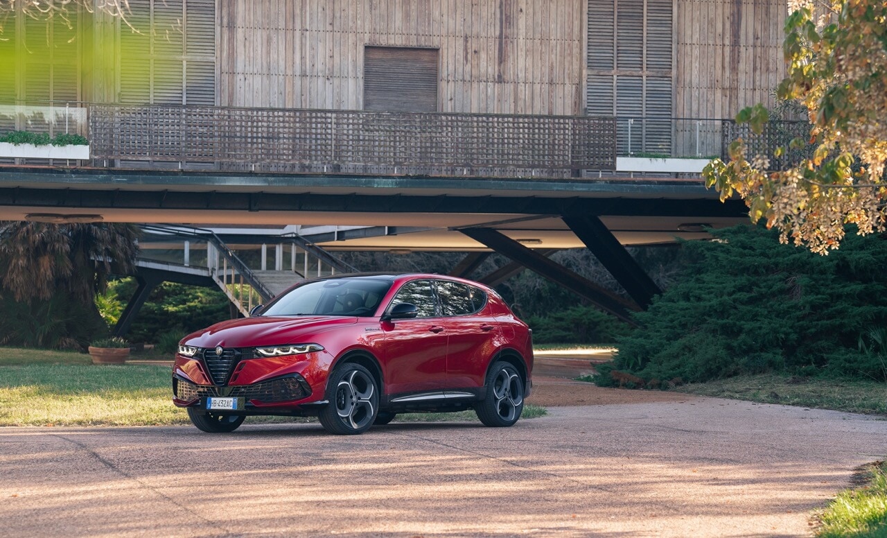 Alfa Romeo Tonale facelift su strada