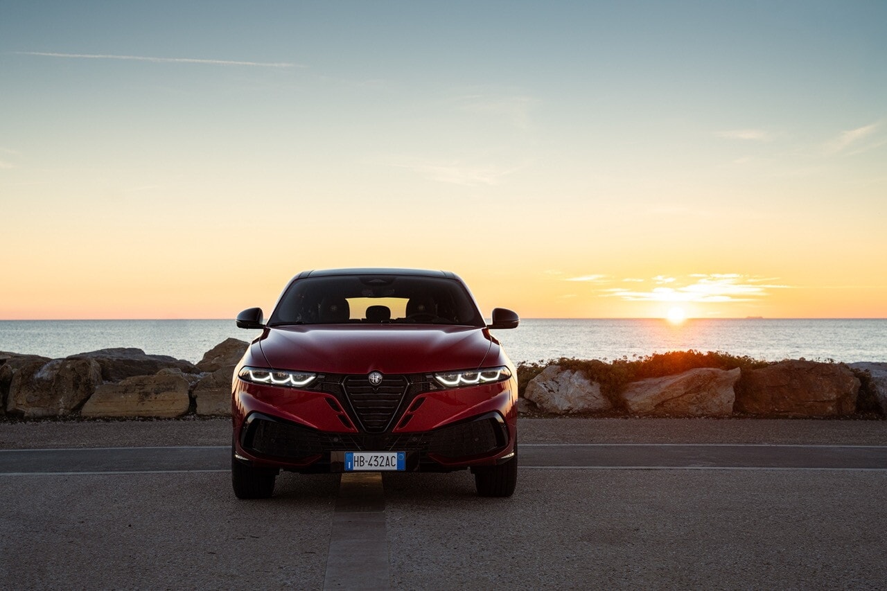 Alfa Romeo Tonale facelift su strada