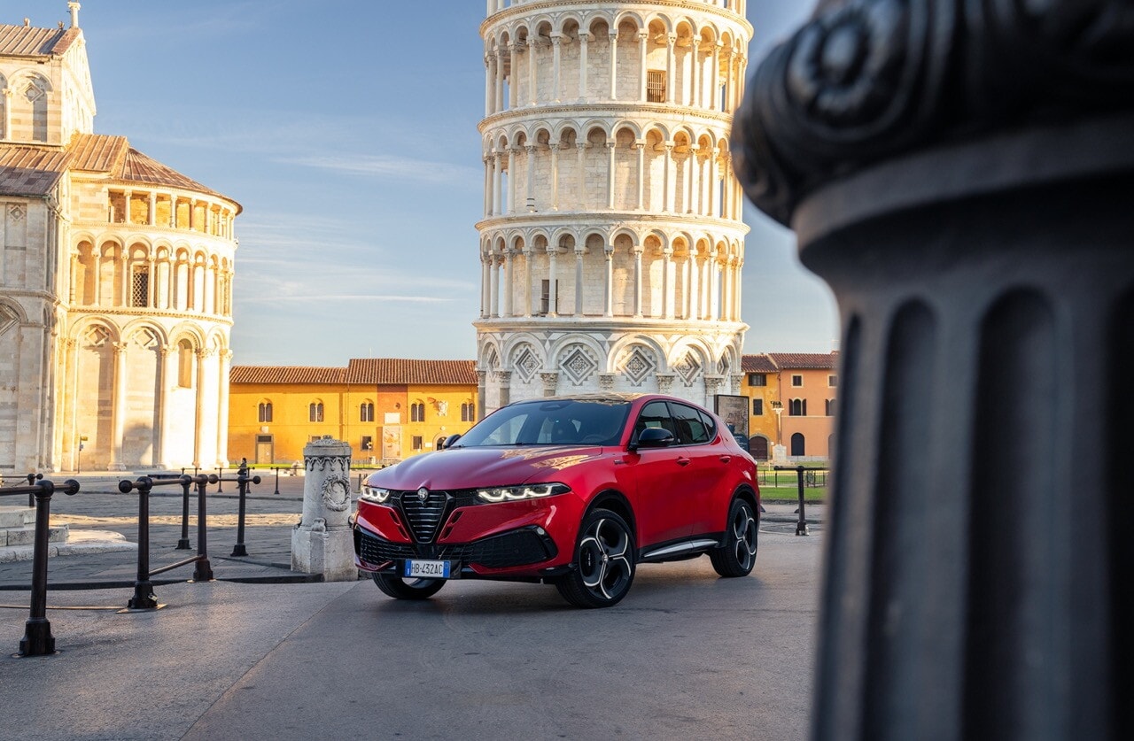 Alfa Romeo Tonale facelift su strada