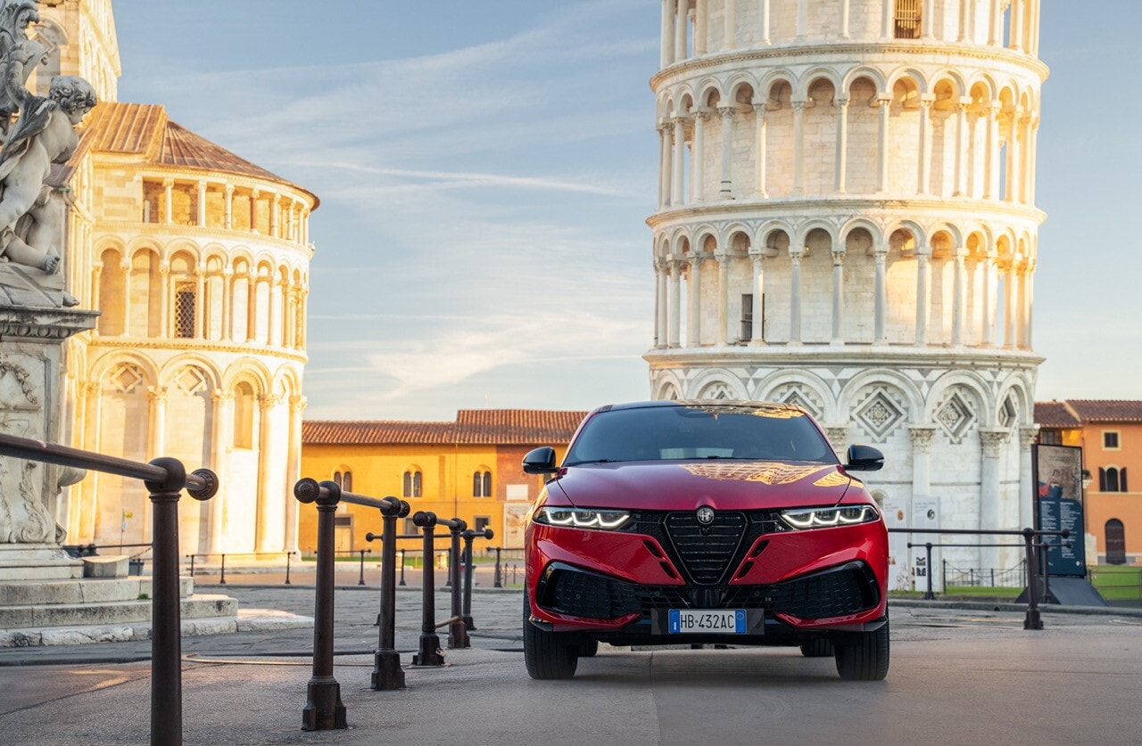 Alfa Romeo Tonale facelift su strada