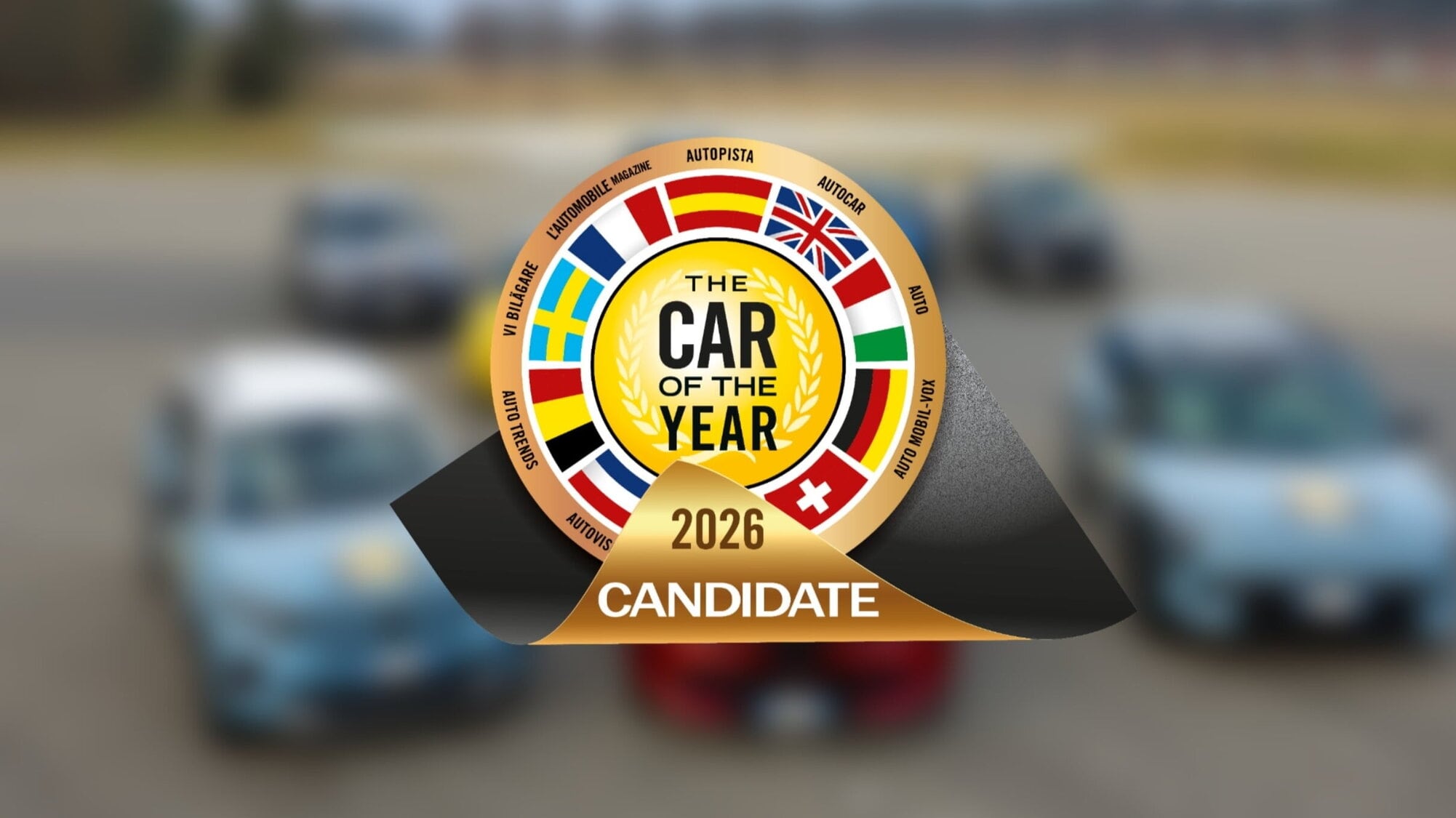 Auto dell'Anno 2026, ecco l'elenco preliminare delle candidate