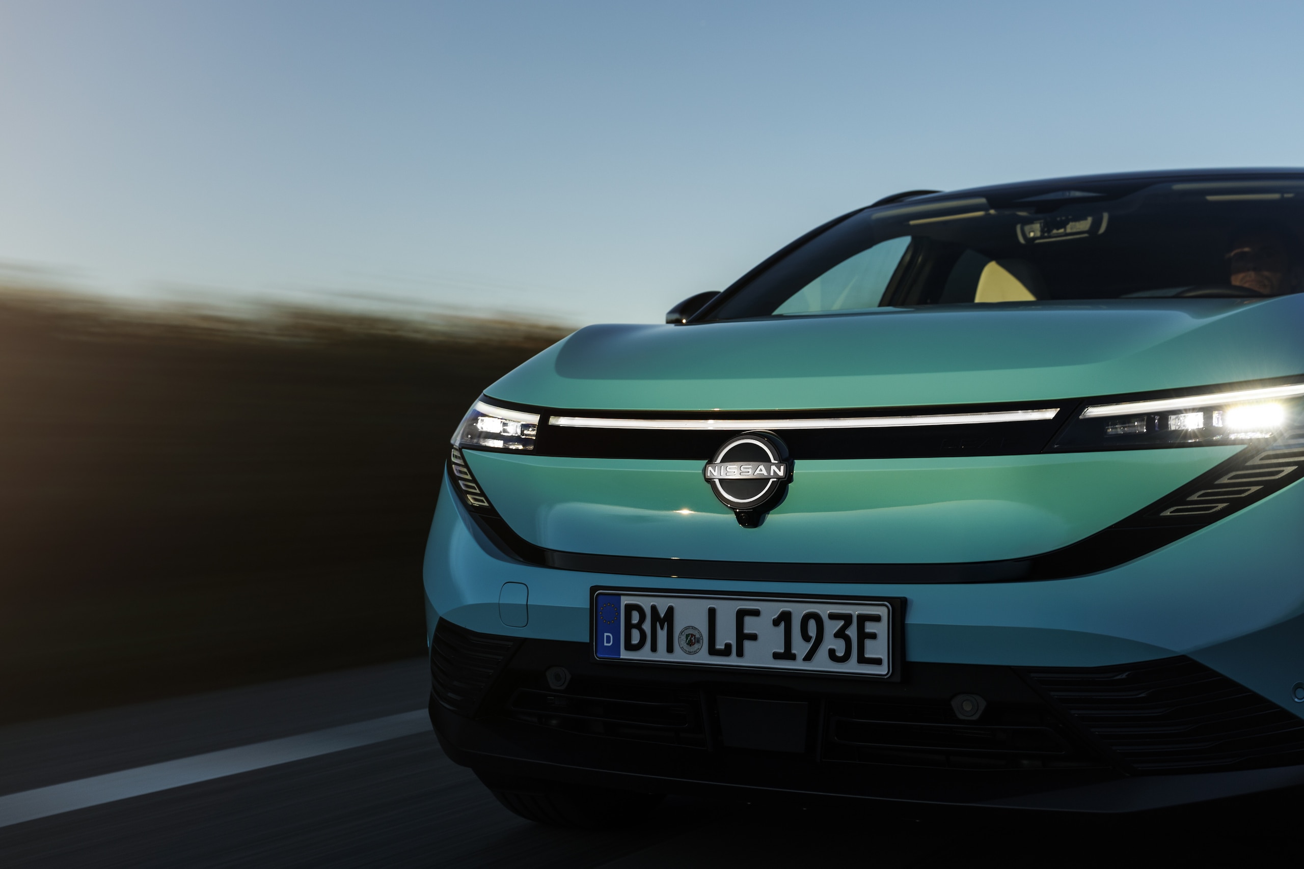 Nissan Leaf, la prova