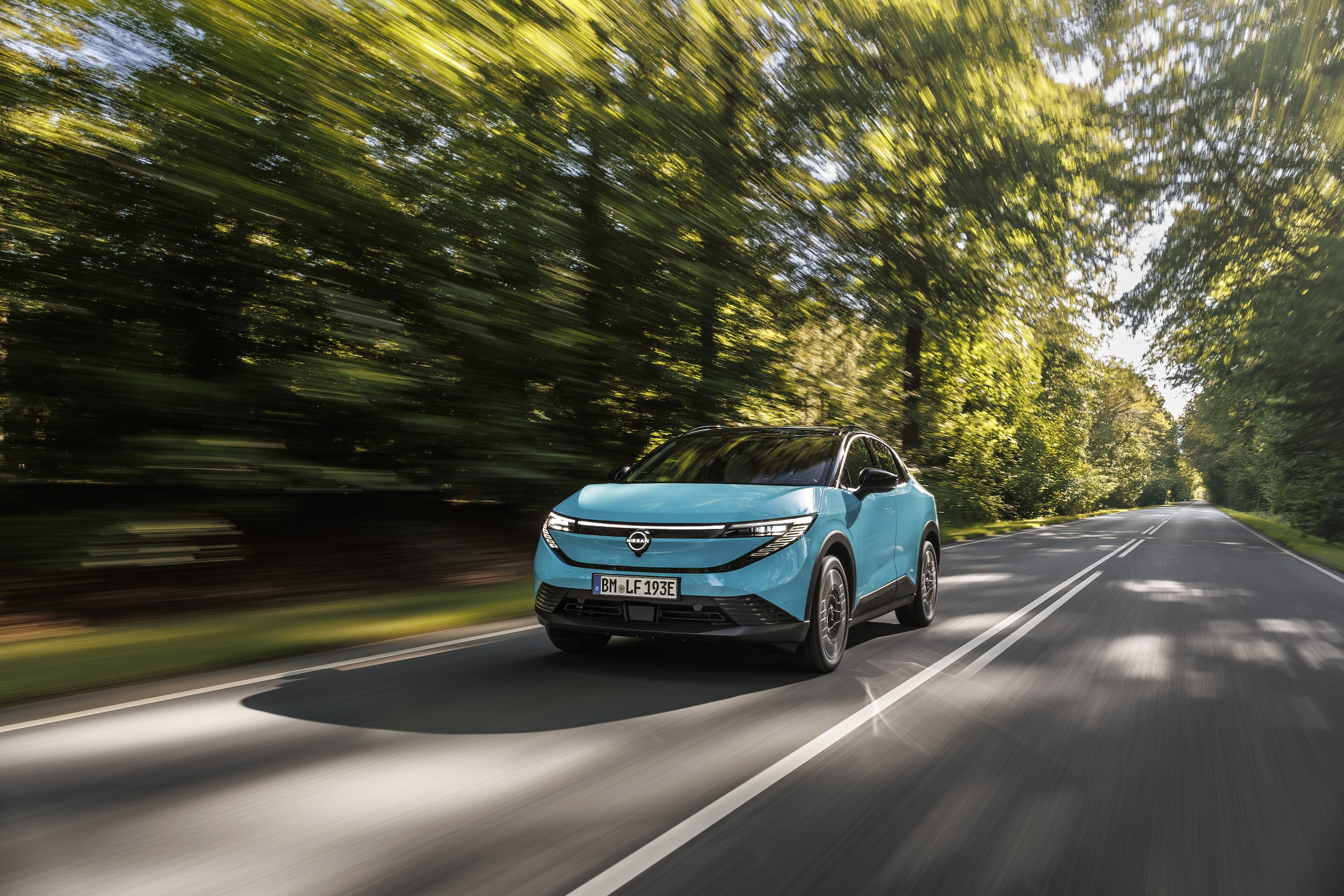 Nissan Leaf, la prova
